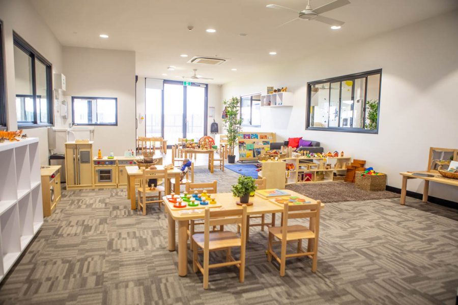 Kool Kidz Long daycare Coolaroo light filled learning space